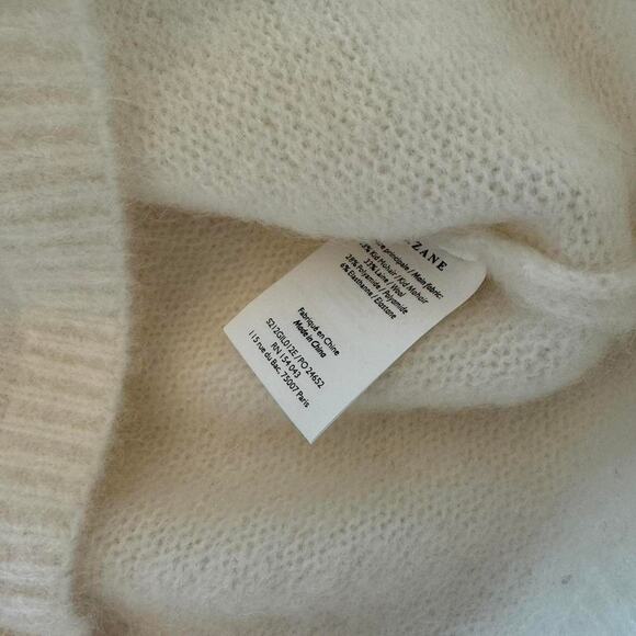 Sezane cream pearl sweater - Picture 4 of 5